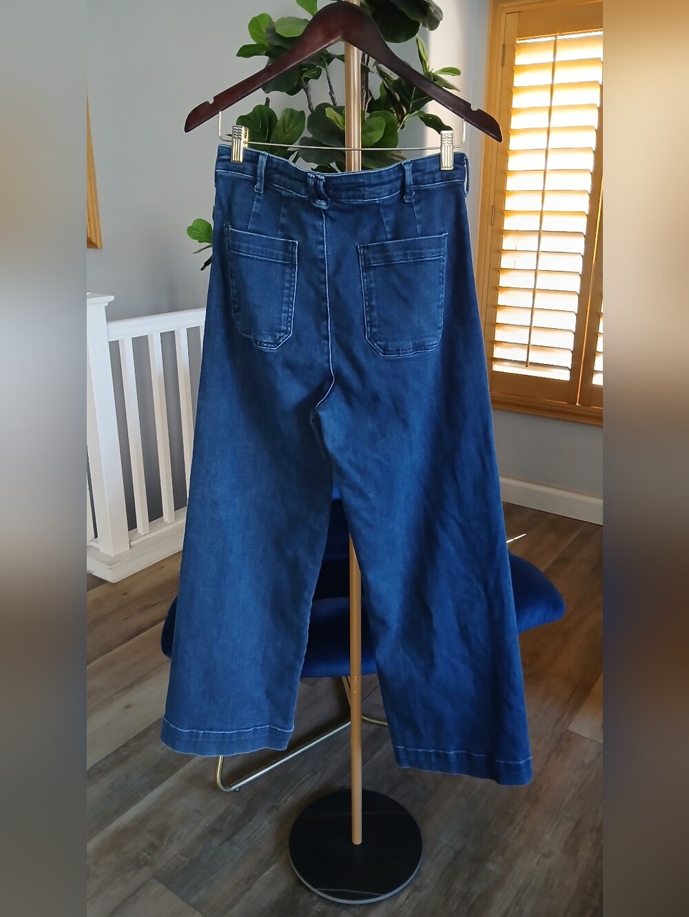 Pilcro The Skipper High-Rise Wide leg Jean. Size 29 - Picture 7 of 10